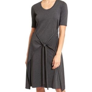 NWT Athleta Front Tie Gray Dress Size XS
